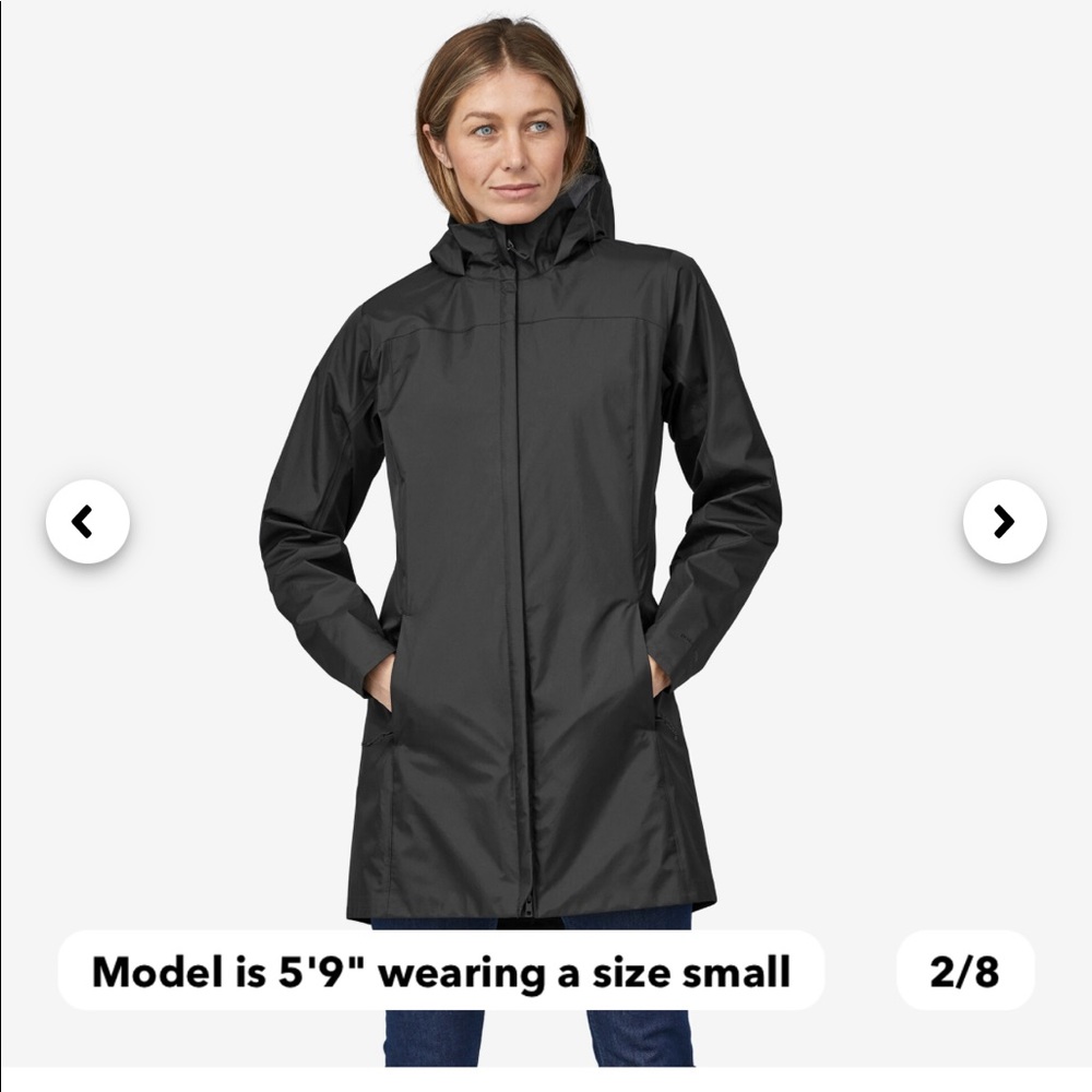 Patagonia rain jacket torrentshell